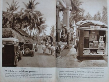 DKW 20 HP Modelprogram 1937 "With three DKW through India" Carbrochure (7726)